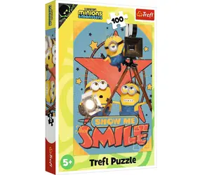 Trefl Puzzle Mimoni a príšery 100 dielikov / 27,5 x 41 cm / od 5 rokov