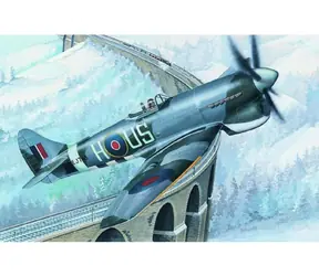 Směr Plastikový model Hawker Tempest MK.V / Lietadlo / 14,2x17,3 cm / od 6 rokov