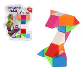 TEDDIES Hlavolam had / 24 dielikov / otočenie 360° / plast