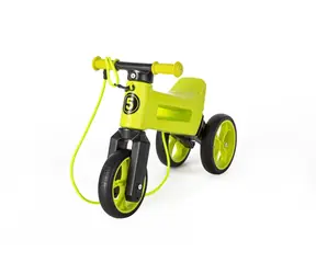 FUNNY WHEELS Odrážadlo Rider SuperSport zelené / 2v1 / výška sedla 28/30 cm / nosnosť 25 kg / 18m +