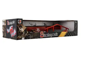 TEDDIES Skatepark prstový skateboard / Hračka na prsty / skrutkovacie / 9 cm / od 5 rokov