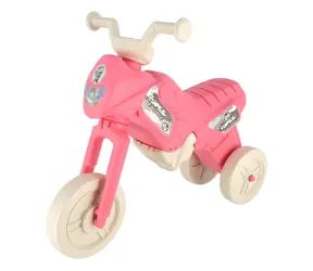 TEDDIES Odrážadlo Enduro Yupee pastelovo ružové / Nosnosť do 25 kg / Výška sedadla 31 cm / 12m+