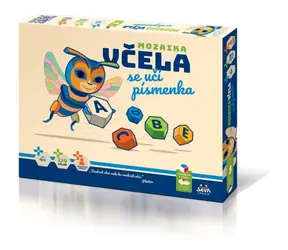SEVA Mozaika Včela sa učí písmenká / 110 dielikov / od 4 rokov