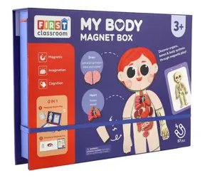 TEDDIES Magnetická skladačka Ľudské telo
