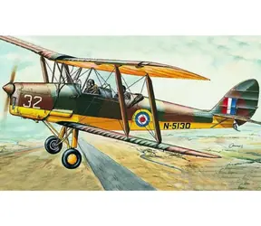 Směr Plastikový model DH82 Tiger Moth / 15,4 x19 cm / od 8 rokov