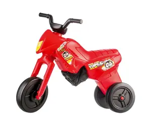 TEDDIES Odrážadlo Enduro Yupee červené / od 12 mesiacov / nosnosť do 25 kg / výška sedadla 31 cm / plast