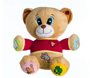 TEDDIES Medveď Tedík 30 cm / Plyš / Slovensky hovoriaci / 12m+