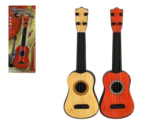TEDDIES Gitara 32 cm / Hudobná hračka / 2 farby / od 3 rokov
