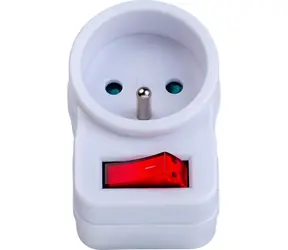 Retlux RPC 66 / Zásuvka s vypínačom / 16 A / 230 V / Detská poistka / Max. záťaž 3 680 W