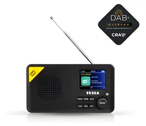 TESLA Sound DAB65 / Rádio / DAB+ / 2200 mAh batéria