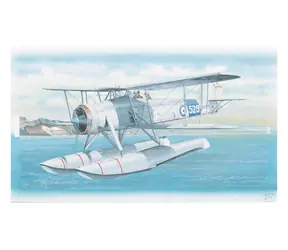 Směr Plastikový model lietadla Fairey Swordfish Mk.2 / 26,4x29 cm / Plast / 8+ rokov