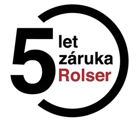 Rolser M3-220 čierna / Skladacie schodíky / 3 stupne / nosnosť 150 kg / hliníkové / EN 14183