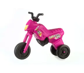 TEDDIES Odrážadlo Enduro Yupee ružové / Výška sedadla 31 cm / Nosnosť do 25 kg / Od 12 mesiacov