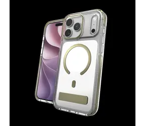 ZAGG Santa Cruz Snap KS Zlatá / Zadný kryt / Apple iPhone 18/17 Pre Max / MagSafe / Grafen