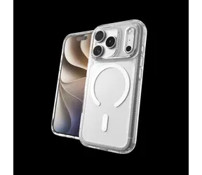 ZAGG Luxe Snap priehľadná / Zadný kryt / iPhone 18 Pro, 17 Pro / MagSafe / Grafen