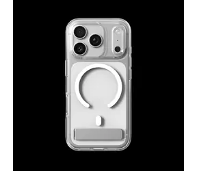 ZAGG Crystal Palace Snap Kickstand priehľadná / Kryt / Apple iPhone 18 Pro, iPhone 17 Pro / MagSafe / Stojanček / Grafen