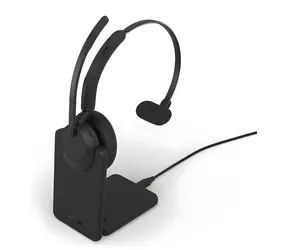 JABRA Evolve3 45 Mono UC Link 390a + nabíjací stojan čierna