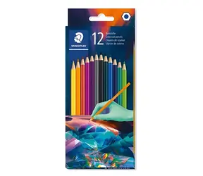 Staedtler Pastelky Multivesmír 1 / 12 farieb / šesťhranné / 175C12E2-1