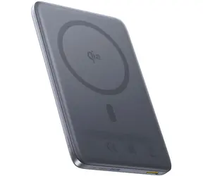 Baseus PicoGo Ultra-Slim Magnetic šedá / Powerbanka / 10000 mAh / 27W / Magnetická