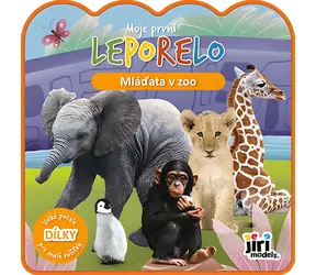JIRI MODELS Moje prvé leporelo ZOO / Leporelo / 10 strán / 5 penových dielikov