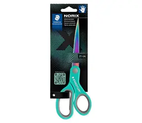 Staedtler Noris 965 tyrkysová / Nožnice / 21 cm / univerzálna / nerezová oceľ