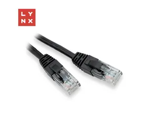 Lynx Patch kábel Cat5e čierna / UTP / 2m / CCA