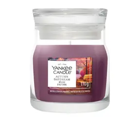 Yankee Candle Autumn Daydream / Vonná sviečka / Signature sklo malé / 110 g / doba horenia 29 hod