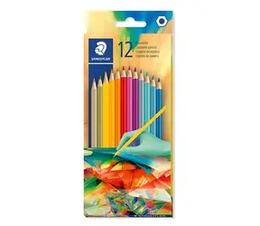 Staedtler Pastelky Multivesmír 2 / 12 farieb / šesťhranné / 175C12E2-2
