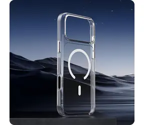 Comma Glass Series Magnetic Case pre Apple iPhone 18 Pre číra / Kryt / Magnetický