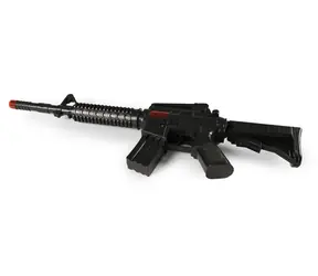 Rappa Samopal mechanický so zvukom 45 cm / Detská zbraň / Zvukové efekty