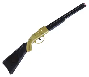 Rappa Kovbojská puška zlatá / 50 cm / bez batérií