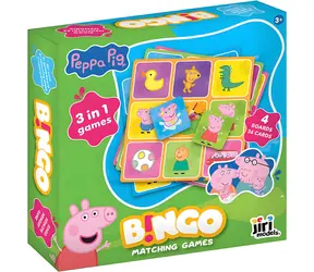 JIRI MODELS Hra Bingo Prasiatko Peppa / Spoločenská hra