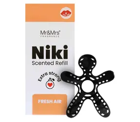Mr&Mrs Fragrance Niki Fresh Air / Náhradná náplň do osviežovača vzduchu do auta