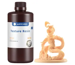 Anycubic Texture Resin béžová / Živica pre 3D tlač / 1 kg / 405 nm / LCD/DLP
