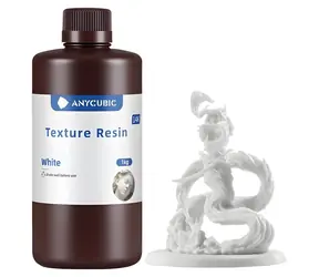 Anycubic Texture Resin biela / Živica pre 3D tlač / 1 kg / 405 nm / LCD/DLP
