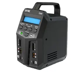 SKYRC Nabíjačka T200 / 2x 100 W / AC / DC / LiPo, LiFe, NiMH, Pb / Balancer 2-6S