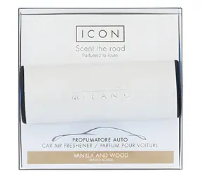 Millefiori Milano Icon Urban Vanilla & Wood / Vôňa do auta / doba prevoňania až 2 mesiace