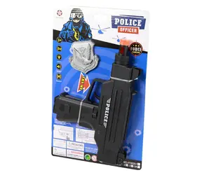 Rappa Samopal polícia so svetlom a zvukom 23 cm / Svetelné a zvukové efekty / 2x batérie AA (nie sú v balení)