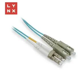 Lynx LC-SC / Optický patch kábel / Duplex / 50/125 MM OM3 / 15 m