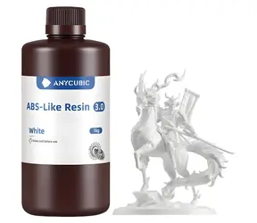 Anycubic ABS-Like Resin 3.0 biela / Živica pre 3D tlač / 1 kg / LCD/DLP