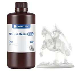 Anycubic ABS-Like Resin Pro 2 priehľadná / 3D tlačová živica / ABS-Like / 1 kg / UV 365-405 nm