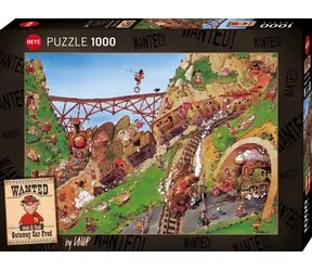 HEYE Puzzle Rýchly Fred / 1000 dielikov / 70 x 50 cm