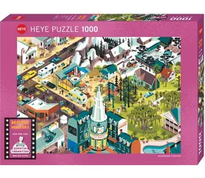 HEYE Puzzle Movie Masters: Filmy Quentina Tarantina / 1000 dielikov / 70 x 50 cm