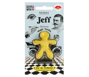 Mr&Mrs Fragrance Jeff Magic Vanilla zlatá / Osviežovač vzduchu do auta / vôňa vanilka