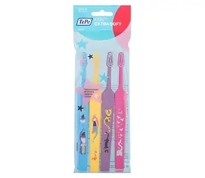 TePe Kids Select Compact Zubná kefka extra jemná 4 ks