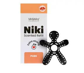 Mr&Mrs Fragrance Niki Pure / Náhradná náplň do osviežovača vzduchu do auta