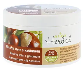 Alpa Herbal Masážny krém s gaštanom 250 ml