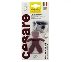 Mr&Mrs Fragrance Cesare Tuscany Grape fialová / Osviežovač vzduchu do auta / Ovocná orientálna vôňa