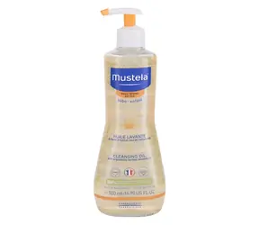 Mustela Bébé Cleansing Oil Kúpeľový olej 500 ml