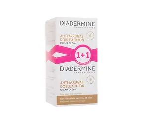 Diadermine Anti-Wrinkle Double Action Day Cream Denný pleťový krém 2x50 ml